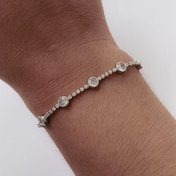 Pulsera Rodinada Susanito Micro Cristal Regulable PAR015