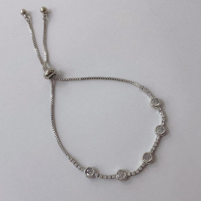 Pulsera Rodinada Susanito Micro Cristal Regulable PAR015