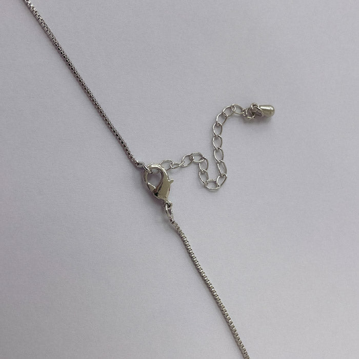 Conjunto Rodinado Luna y Estrellas Micro Cristal CRA005