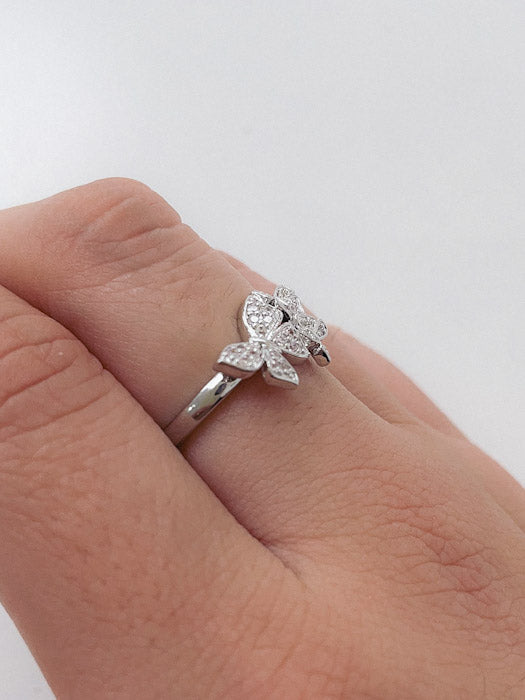 Anillo rodinado Mariposa ANR025