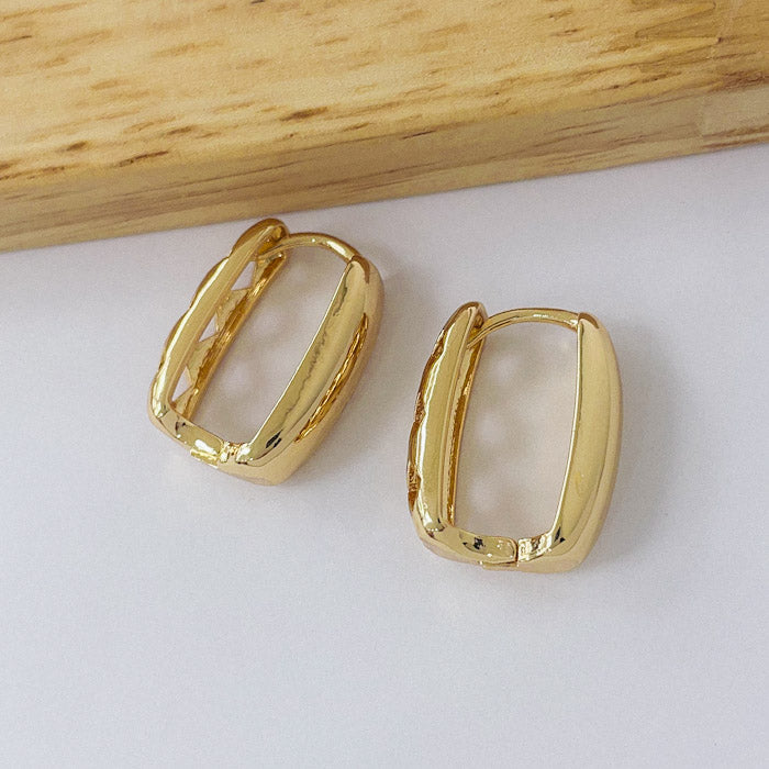Aros Dorado - Retangulo 20mm AAD109