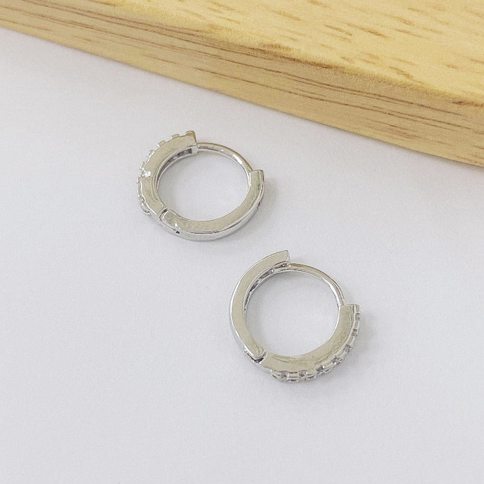 Aros Rodinados 12mm - Classic Micro Cristal ARB068