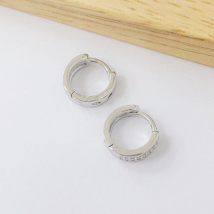 Aros Rodinados 12mm - Classic Micro Cristal ARB085