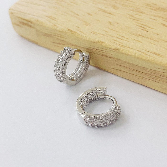 Aros Rodinados 12mm - Classic Micro Cristal ARB091