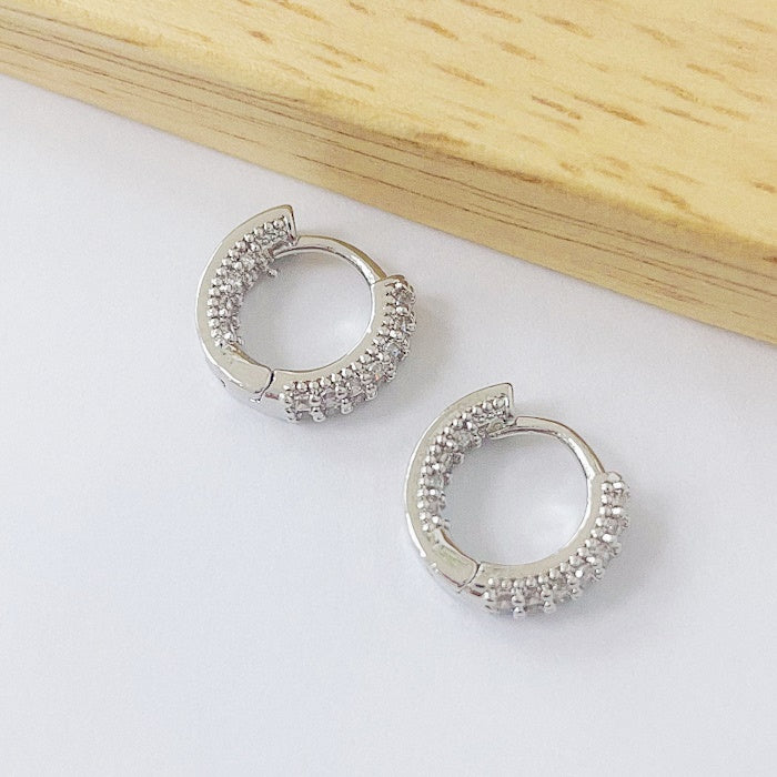 Aros Rodinados 12mm - Classic Micro Cristal ARB091