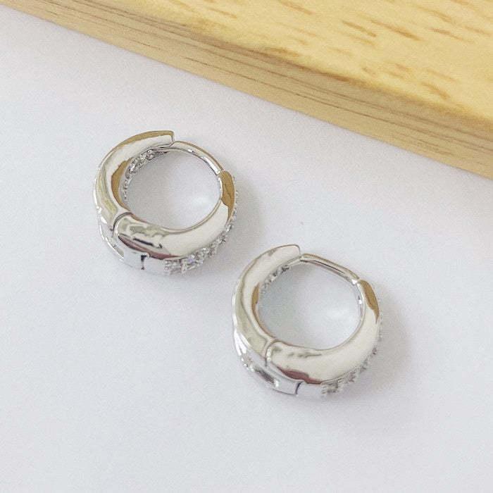 Aros Rodinados 12mm - Classic Micro Cristal ARB038