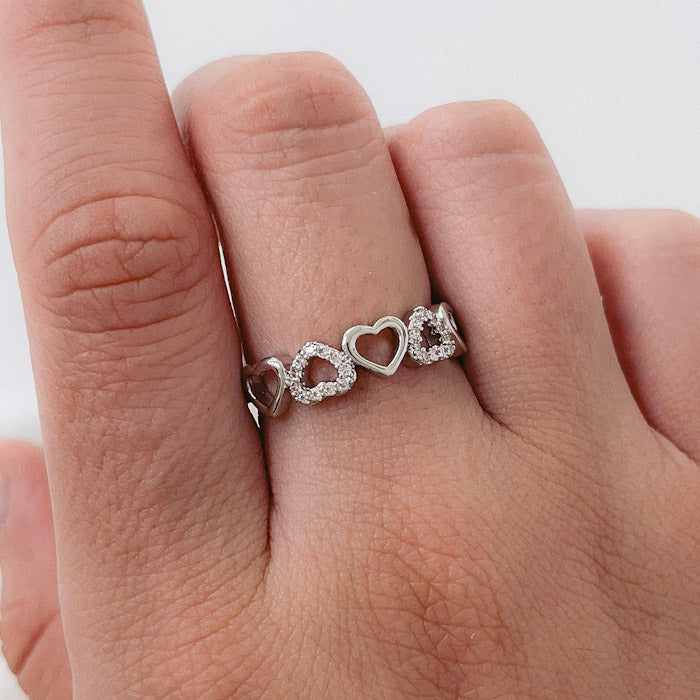 Anillo rodinado Love ANR002