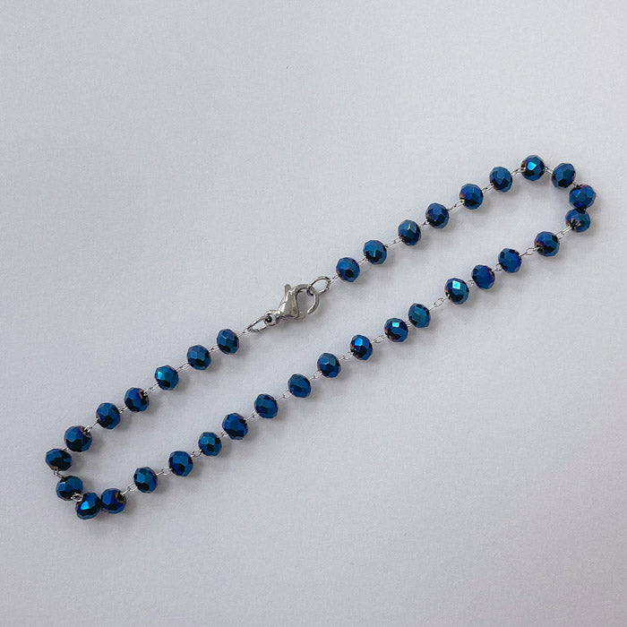 Pulsera Rodinada Azul PAR008