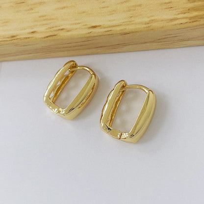 Aros Dorado - Retangulo 16mm AAD106