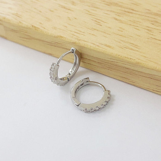 Aros Rodinados 12mm - Classic Micro Cristal ARB068