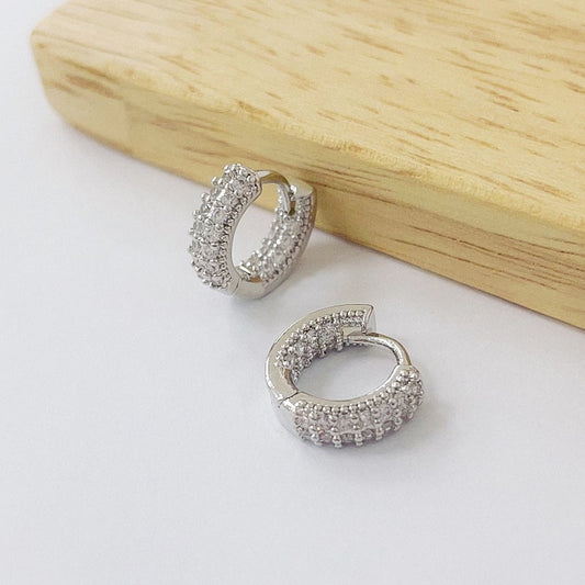 Aros Rodinados 12mm - Classic Micro Cristal ARB091