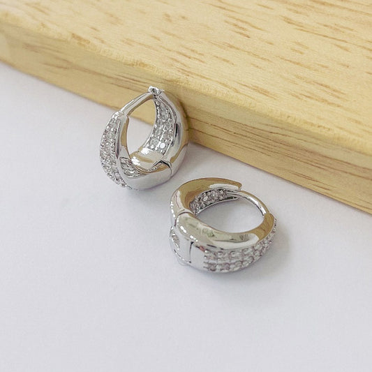Aros Rodinados 12mm - Classic Micro Cristal ARB038