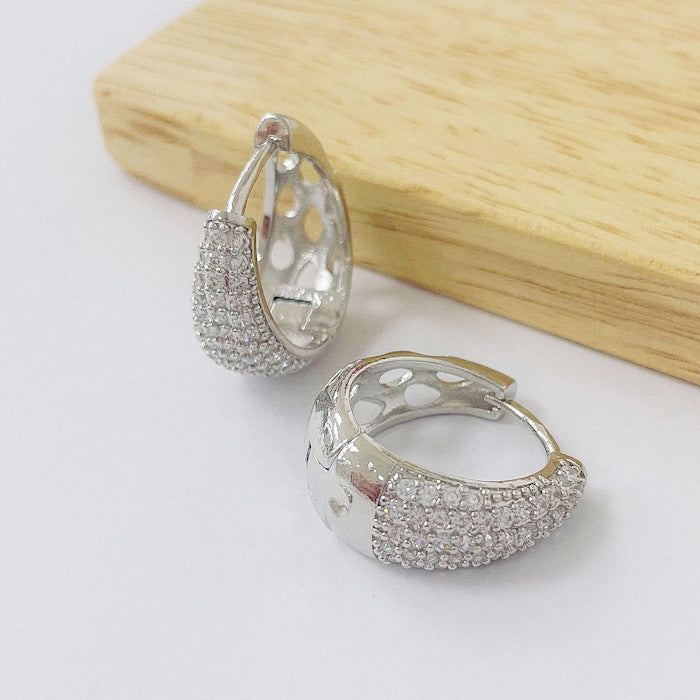 Aros Rodinados 20mm - Classic Micro Cristal ARB035